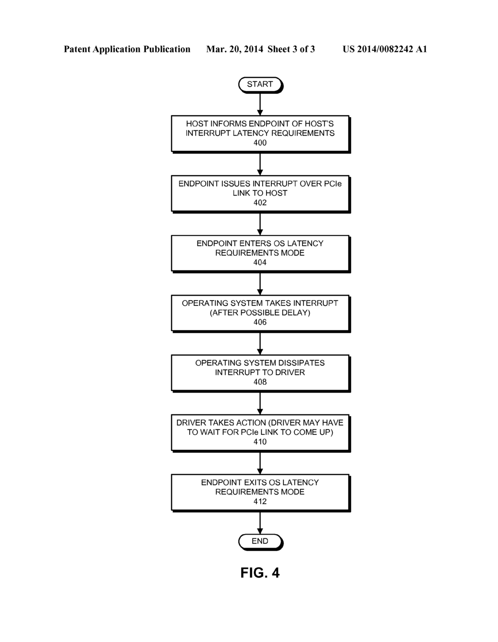 REDUCING LATENCY IN A PERIPHERAL COMPONENT INTERCONNECT EXPRESS LINK - diagram, schematic, and image 04