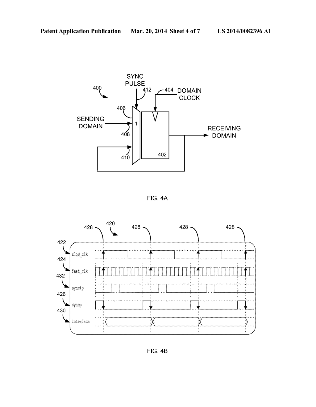 METHOD AND APPARATUS FOR DISTRIBUTED GENERATION OF MULTIPLE CONFIGURABLE     RATIOED CLOCK DOMAINS WITHIN A HIGH SPEED DOMAIN - diagram, schematic, and image 05