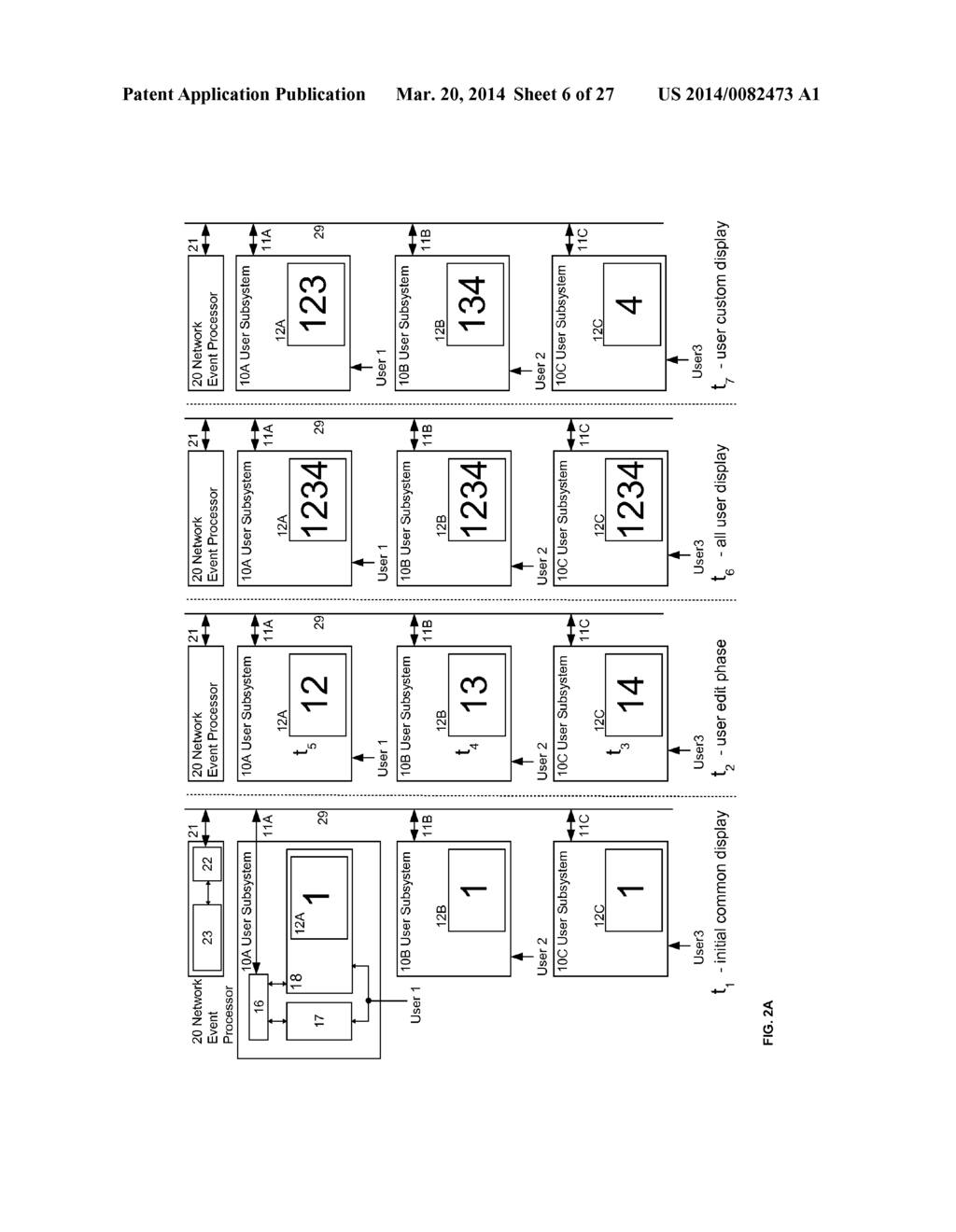 Systems And Methodologies Of Event Content Based Document Editing,     Generating Of Respective Events Comprising Event Content, Then Defining A     Selected Set Of Events, And Generating Of A Display Presentation     Responsive To Processing Said Selected Set Of Events, For One To Multiple     Users - diagram, schematic, and image 07