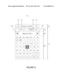 Scheduling Events on an Electronic Calendar Utilizing  Fixed-positioned     Events and a Draggable Calendar Grid diagram and image