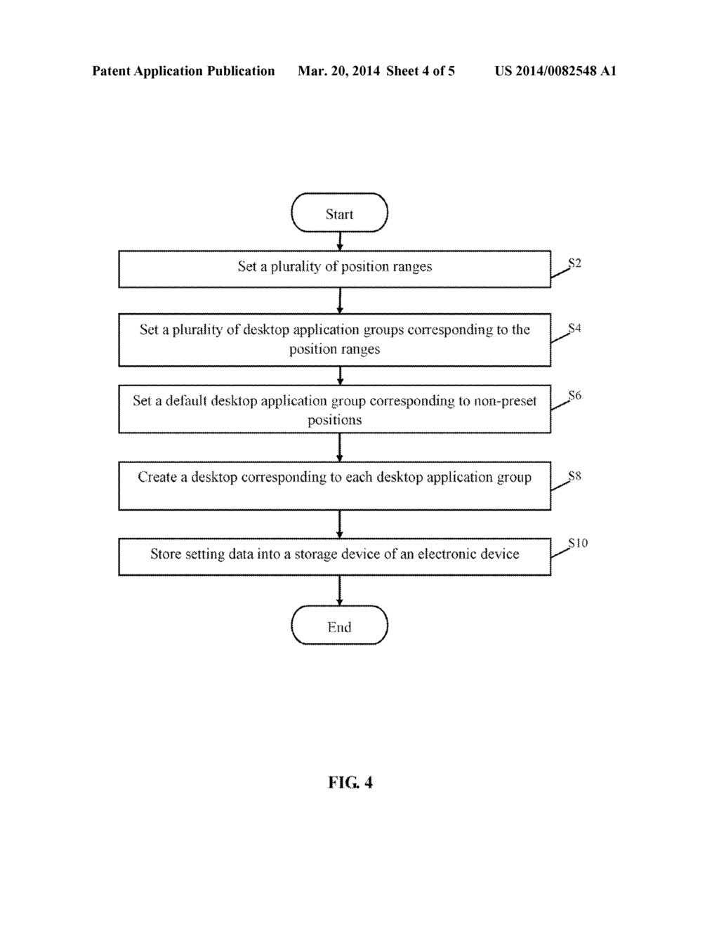 ELECTRONIC DEVICE AND METHOD FOR SWITCHING DESKTOPS - diagram, schematic, and image 05