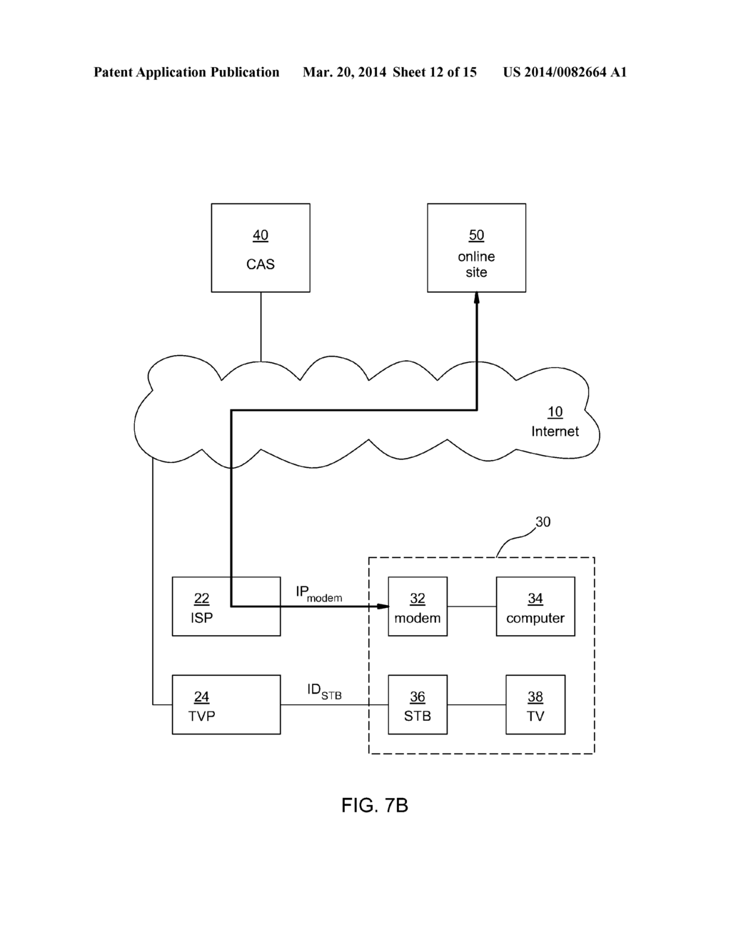 Systems and methods for dealing with online activity based on delivery of     a television advertisement - diagram, schematic, and image 13