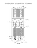 WICKING AND COUPLING ELEMENT(S) FACILITATING EVAPORATIVE COOLING OF     COMPONENT(S) diagram and image