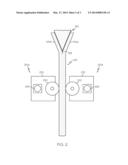 APPARATUSES FOR MANUFACTURING GLASS AND METHODS OF MANAGING PULLING FORCES     APPLIED TO GLASS RIBBON diagram and image