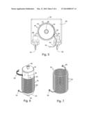 Gas equilibrium coil for providing, in real-time, a gas calibrating     solution diagram and image