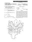 INTERNAL COMBUSTION ENGINE AND BACKLASH ADJUSTING DEVICE OF CAM DRIVING     GEAR MECHANISM diagram and image