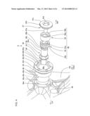 INTERNAL COMBUSTION ENGINE AND BACKLASH ADJUSTING DEVICE OF CAM DRIVING     GEAR MECHANISM diagram and image