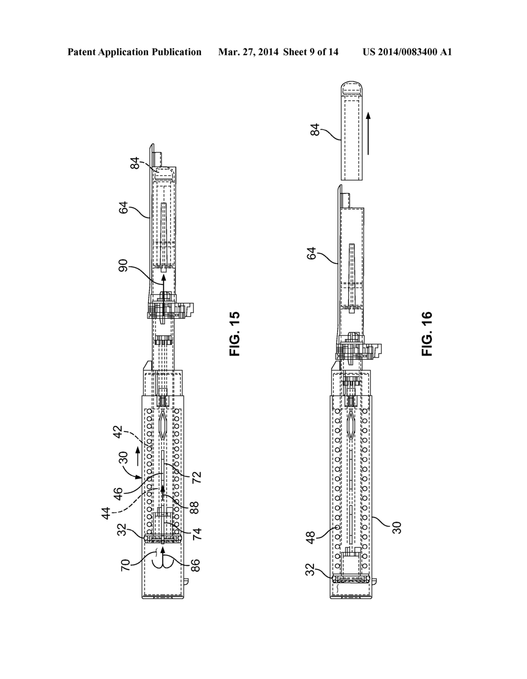 TOY LAUNCH APPARATUS WITH DART MAGAZINE AND AUTOMATICALLY RETRACTING DART     TUBE - diagram, schematic, and image 10