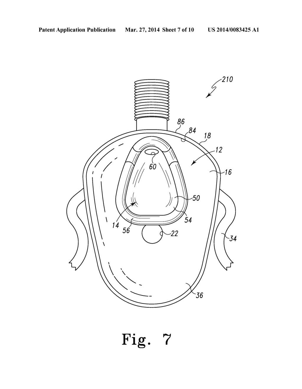 COMBINATION ANESTHESIA AND SCAVENGER SURGICAL MASK - diagram, schematic, and image 08