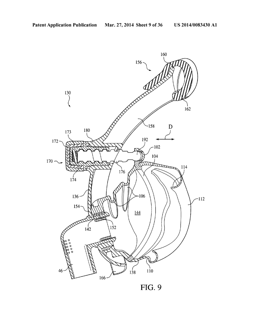 PATIENT INTERFACE WITH AN ADJUSTABLE CUSHION - diagram, schematic, and image 10