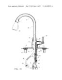 Faucet having extendable aerator diagram and image