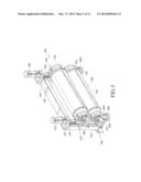 LAMINATING DEVICE AND APPARATUS HAVING THE SAME diagram and image