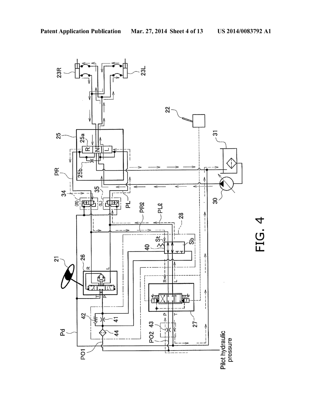 STEERING DEVICE OF WHEEL LOADER - diagram, schematic, and image 05