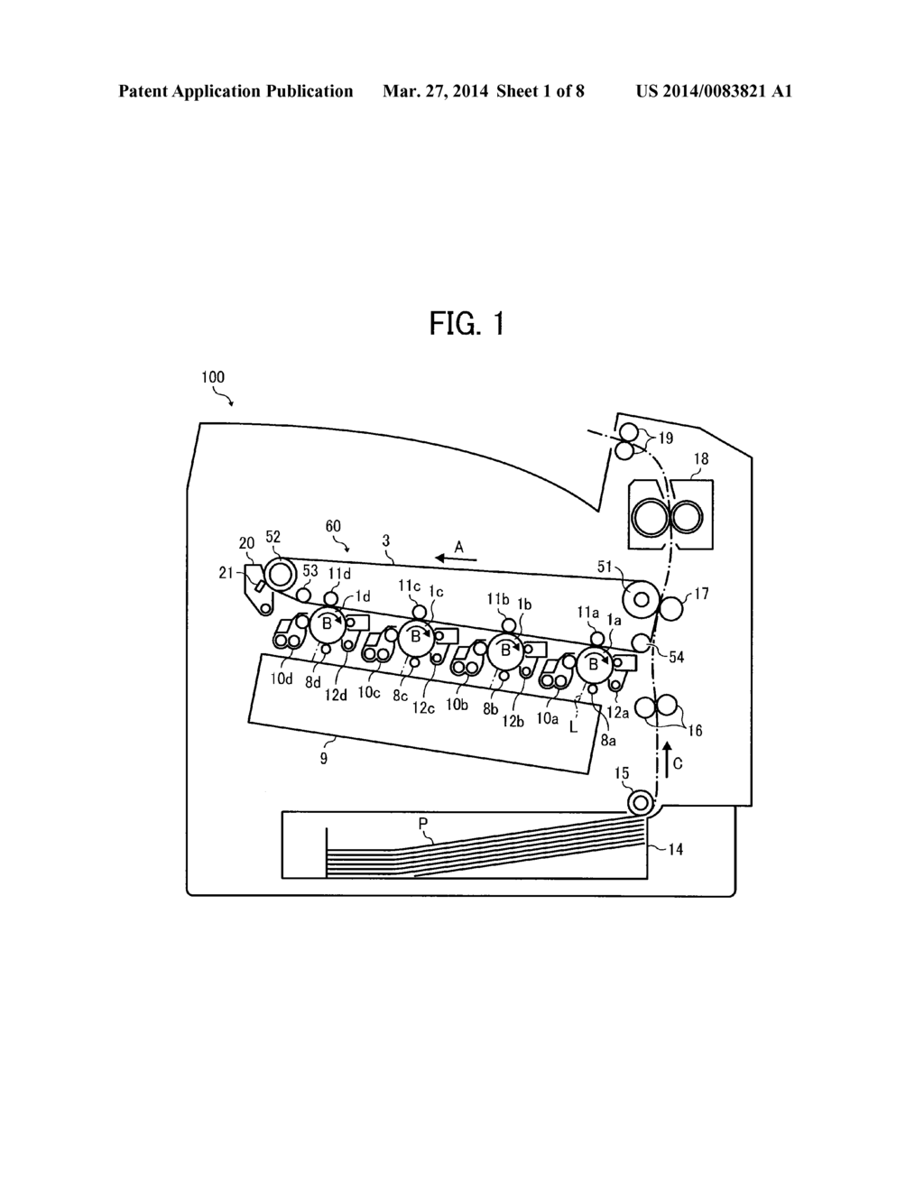 BELT TRACKING SYSTEM, MULTI-ROLLER ASSEMBLY AND IMAGE FORMING APPARATUS     EMPLOYING SAME - diagram, schematic, and image 02