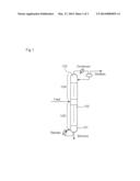 STRIPPER FOR SEPARATING PROCESS IN AROMATIC COMPONENT PROCESSING APPARATUS     AND METHOD FOR OPERATING THE SAME diagram and image