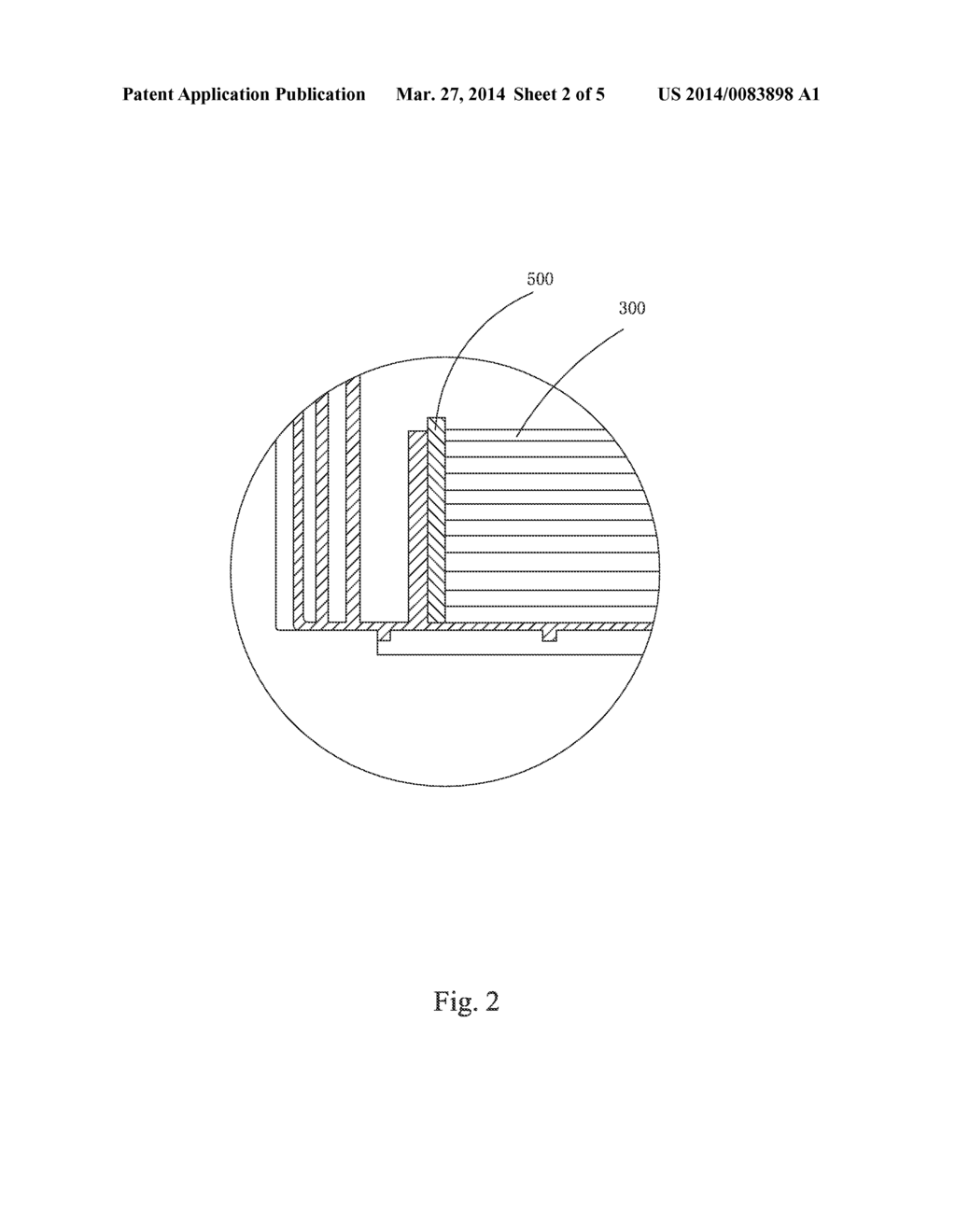 PACKAGING STRUCTURE OF LIQUID CRYSTAL GLASS PANEL - diagram, schematic, and image 03