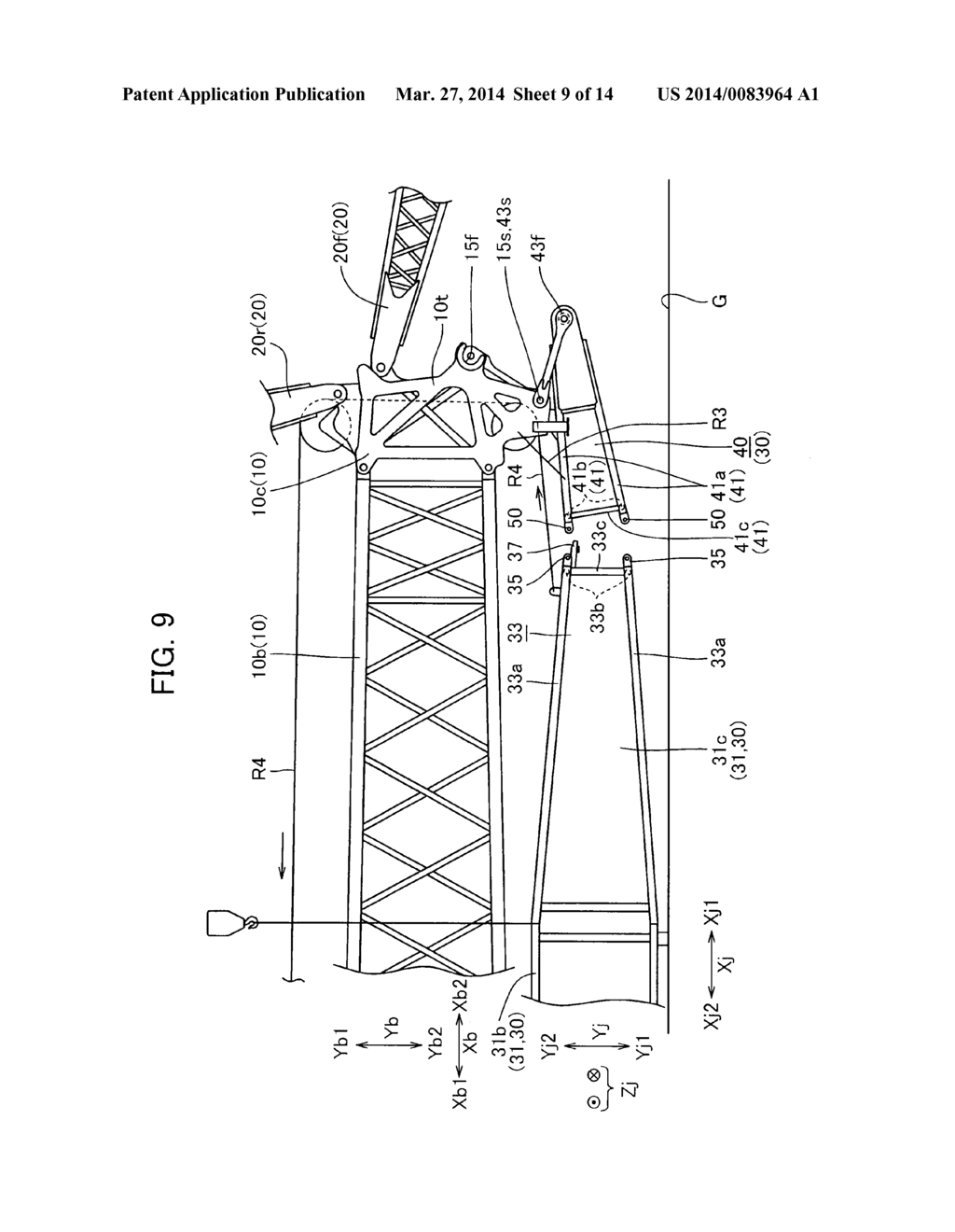 CRANE AND CRANE ASSEMBLING METHOD - diagram, schematic, and image 10