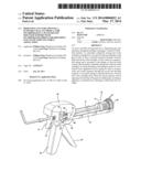 DISPENSING GUN FOR APPLYING A FLOWABLE SEALANT FROM A TUBE INCORPORATING A     PLUNGER END MOUNTED SUPPORT WITH INCORPORATED SPRING FOR PROVIDING EVEN     FLOW INDUCING FORCE APPLICATION diagram and image