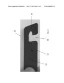 CONNECTOR FOR TOY TRACK SET diagram and image