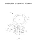 CLAMPING MECHANISM WITH EASY ASSEMBLY AND ANTENNA DEVICE THEREWITH diagram and image