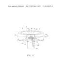 CLAMPING MECHANISM WITH EASY ASSEMBLY AND ANTENNA DEVICE THEREWITH diagram and image