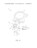 CLAMPING MECHANISM WITH EASY ASSEMBLY AND ANTENNA DEVICE THEREWITH diagram and image