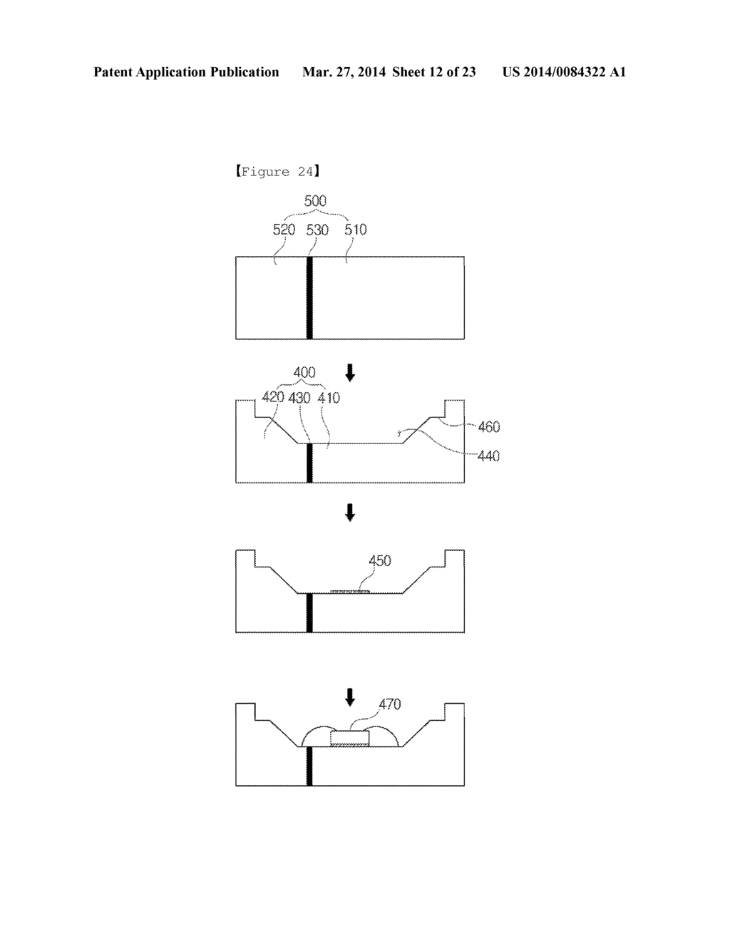 LIGHT-EMITTING DEVICE AND METHOD OF MANUFACTURING THE SAME - diagram, schematic, and image 13