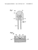 LIGHT EMITTING DEVICE AND DISPLAY COMPRISING A PLURALITY OF LIGHT EMITTING     COMPONENTS ON MOUNT diagram and image