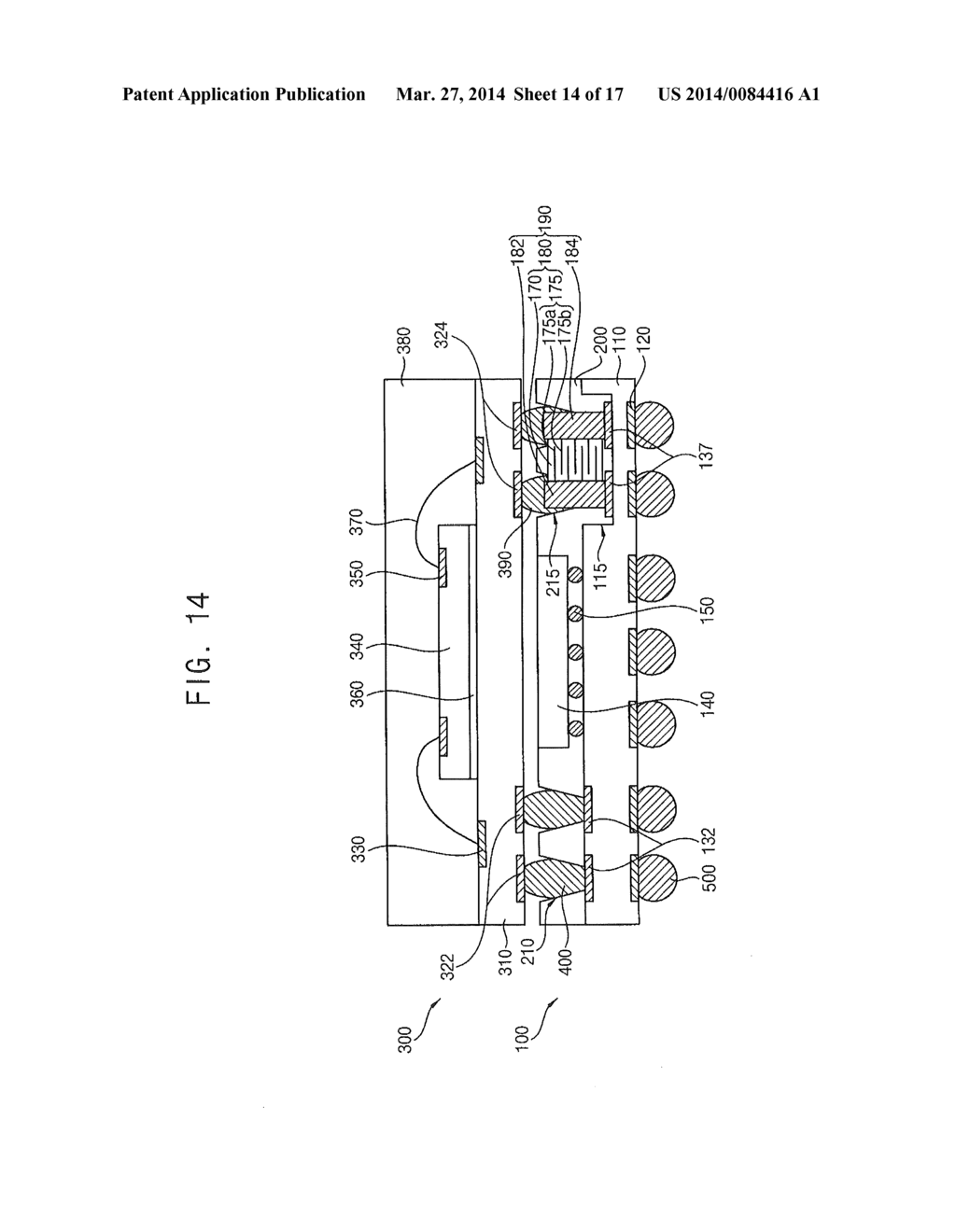 Stacked Package and Method of Manufacturing the Same - diagram, schematic, and image 15