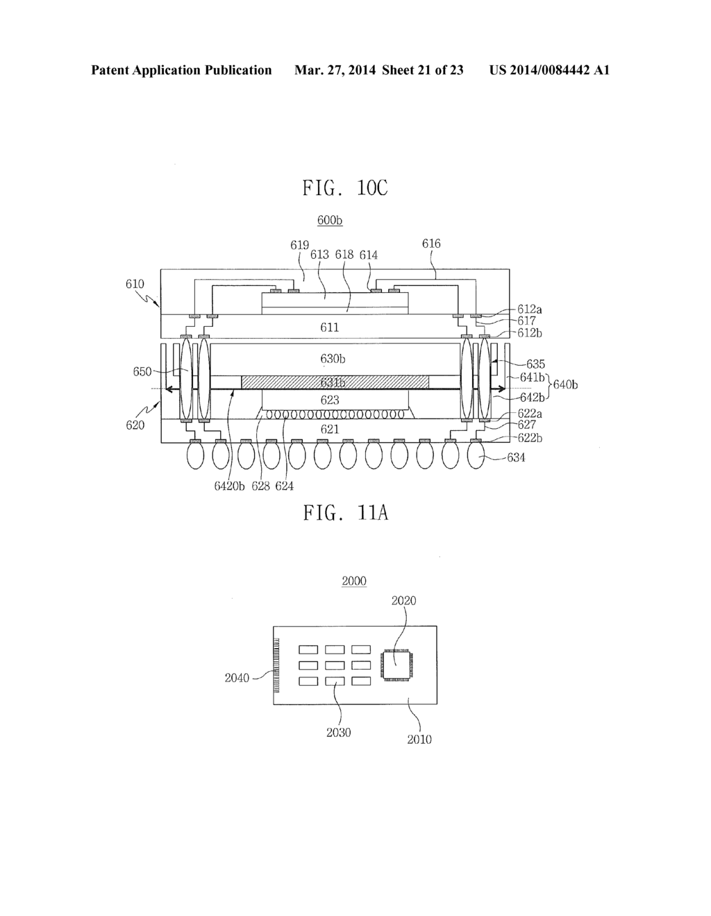 Semiconductor Packages Having a Guide Wall and Related Systems and Methods - diagram, schematic, and image 22