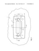 DEFORMATION DRIVEN BLOCKING MECHANISM FOR AN AUTOMOBILE diagram and image