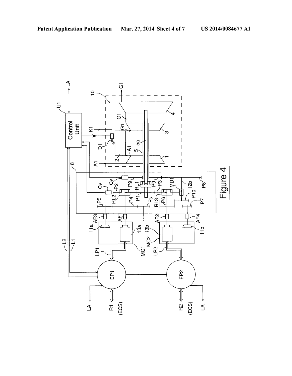 METHOD FOR RATIONALISING A CHAIN OF ELECTRICAL COMPONENTS OF AN AIRCRAFT,     IMPLEMENTATION ARCHITECTURE AND CORRESPONDING AIRCRAFT - diagram, schematic, and image 05