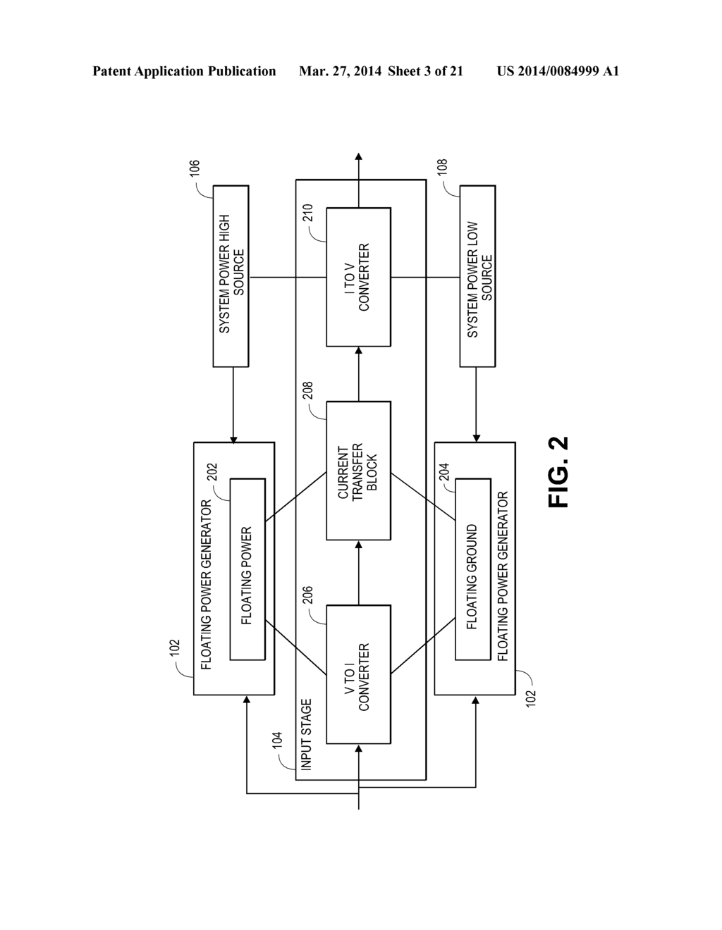 APPARATUS AND METHOD FOR WIDE COMMON MODE DIFFERENCE - diagram, schematic, and image 04