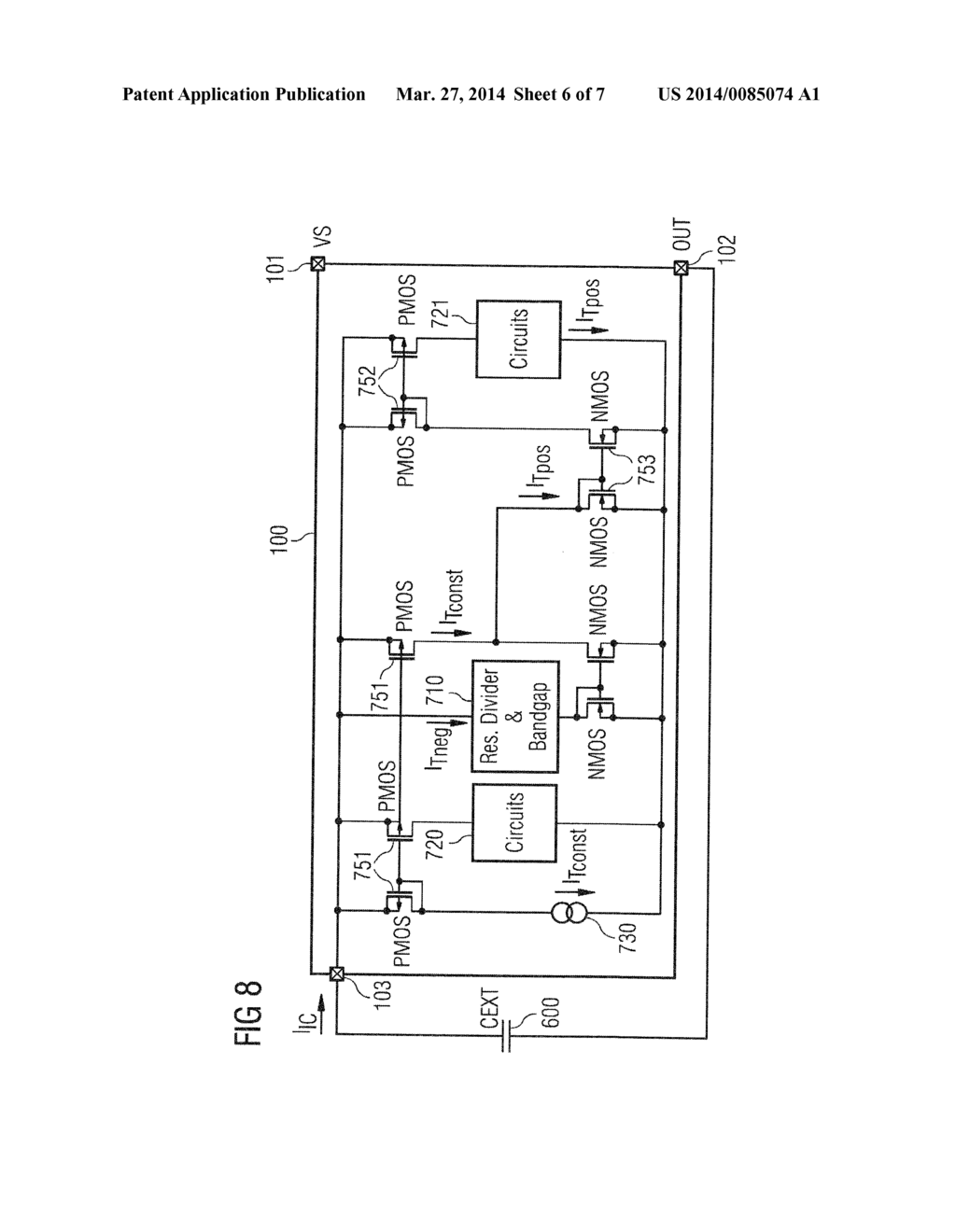 DIRECTION INDICATOR CIRCUIT FOR CONTROLLING A DIRECTION INDICATOR IN A     VEHICLE - diagram, schematic, and image 07