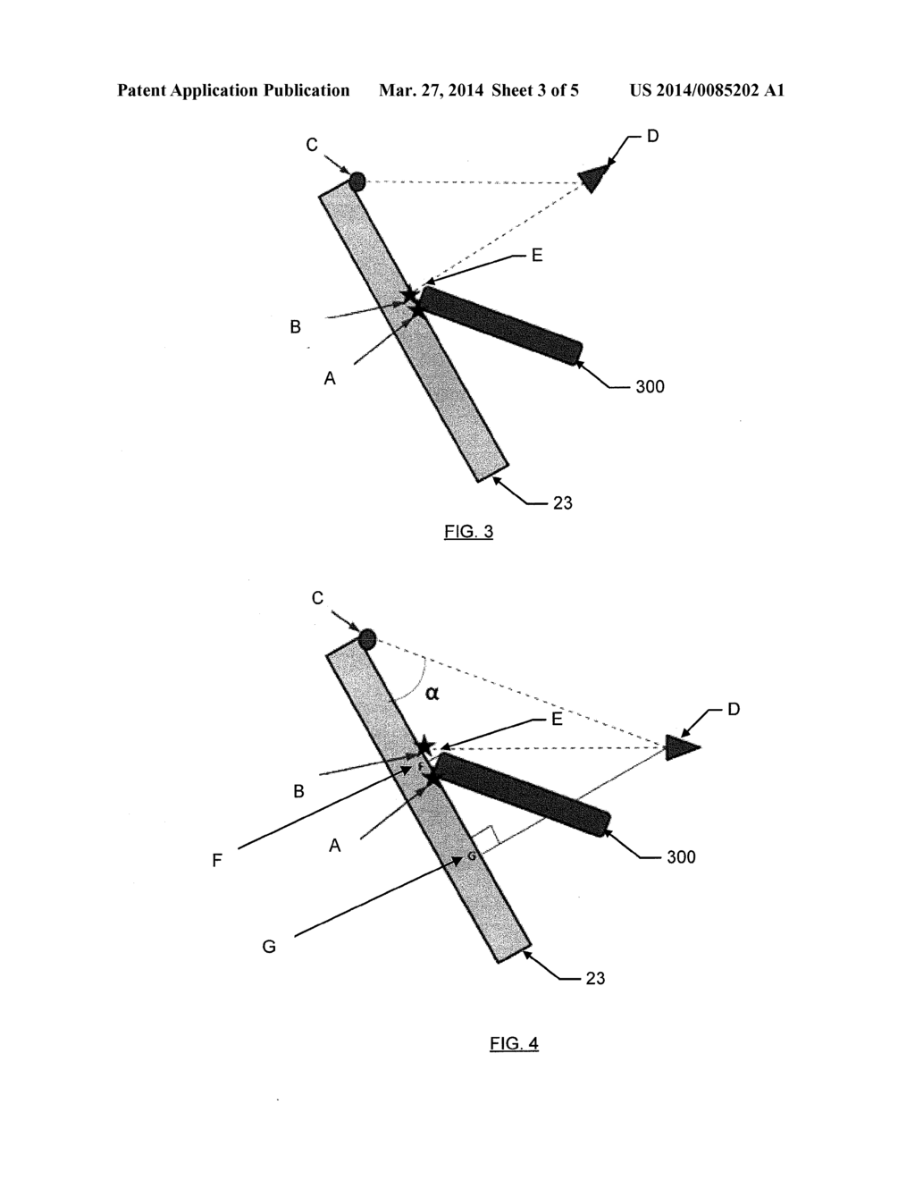 METHOD, APPARATUS, AND COMPUTER PROGRAM PRODUCT FOR REDUCING HAND OR     POINTING DEVICE OCCLUSIONS OF A DISPLAY - diagram, schematic, and image 04