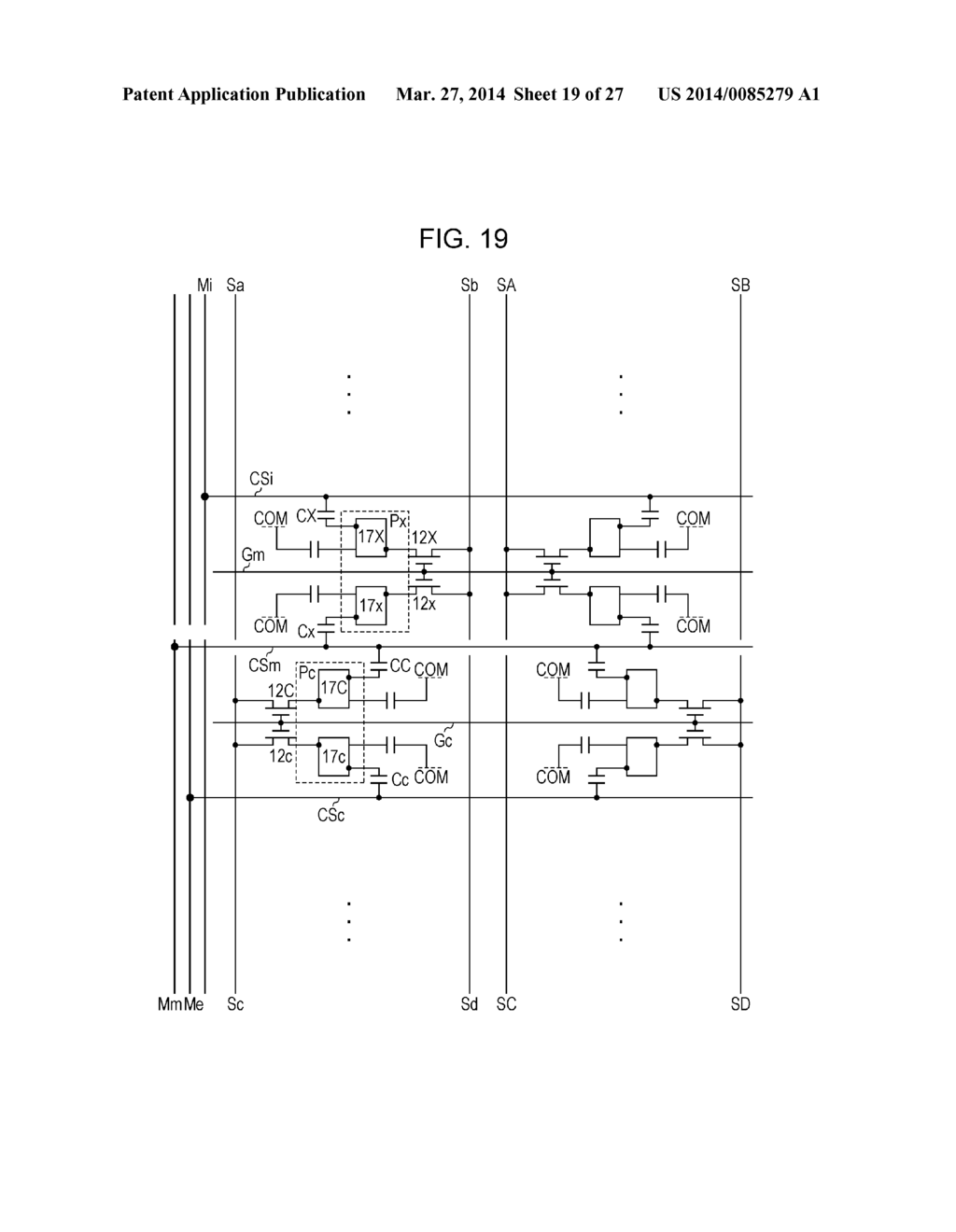 LIQUID CRYSTAL DISPLAY DEVICE, METHOD OF DRIVING LIQUID CRYSTAL DISPLAY     DEVICE, AND TELEVISION RECEIVER - diagram, schematic, and image 20