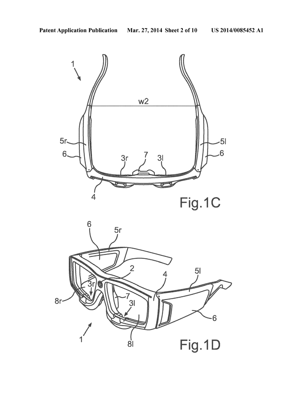 Specacle Device With An Adjustable Field Of View And Method - diagram, schematic, and image 03