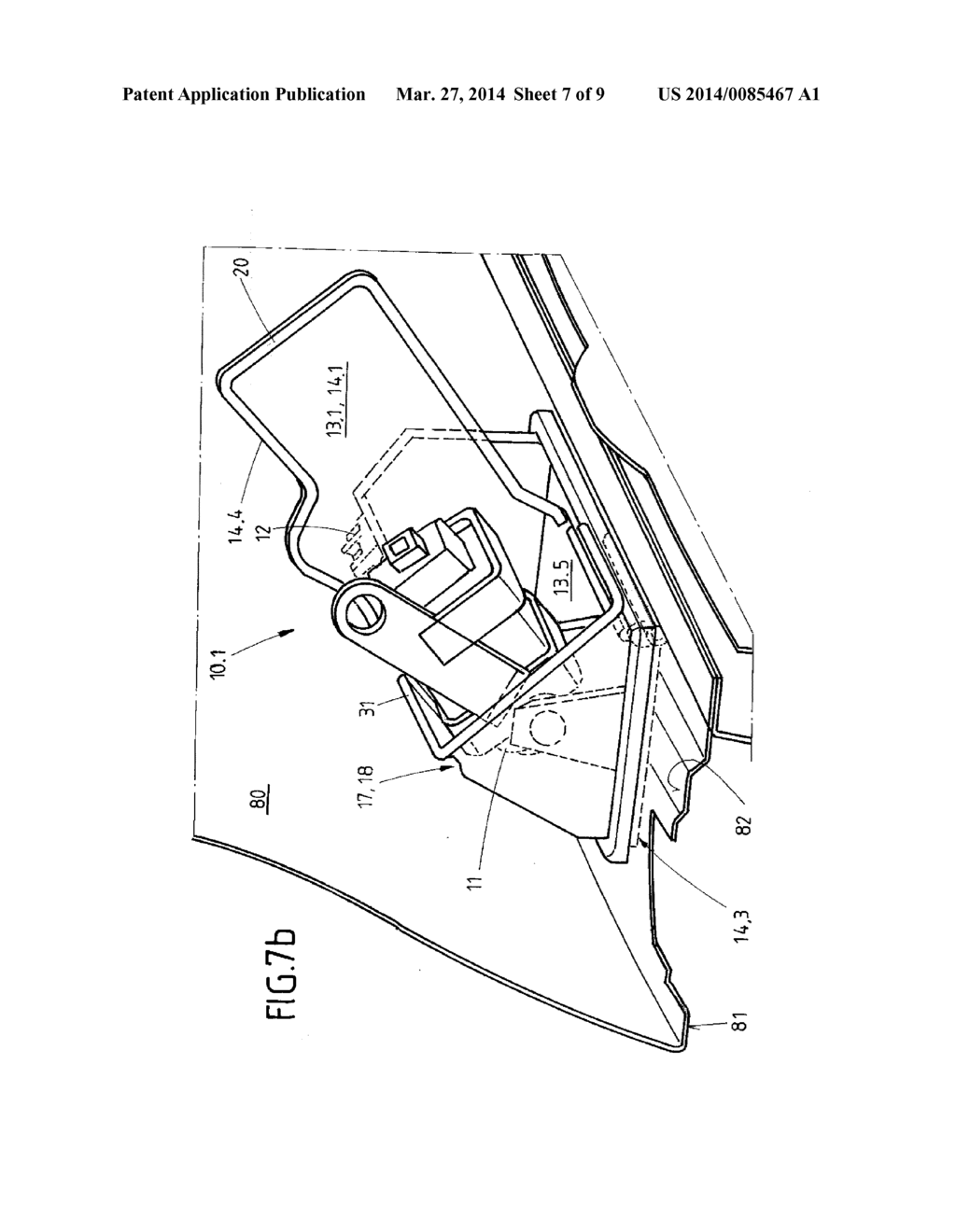 CAMERA ARRANGEMENT FOR A VEHICLE AND AN INSTALLATION METHOD - diagram, schematic, and image 08