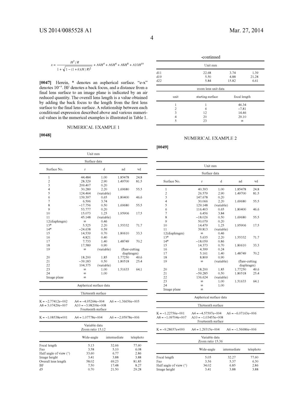 ZOOM LENS AND IMAGE-PICKUP APPARATUS HAVING THE SAME - diagram, schematic, and image 12