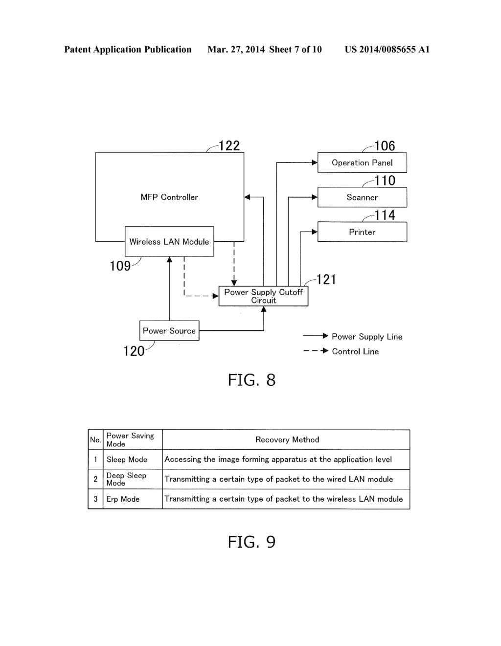 IMAGE FORMING SYSTEM, ITS METHOD FOR RECOVERING IMAGE FORMING APPARATUS     FROM POWER SAVING MODE, IMAGE FORMING APPARATUS, EXTERNAL TERMINAL, AND     RECORDING MEDIUM - diagram, schematic, and image 08