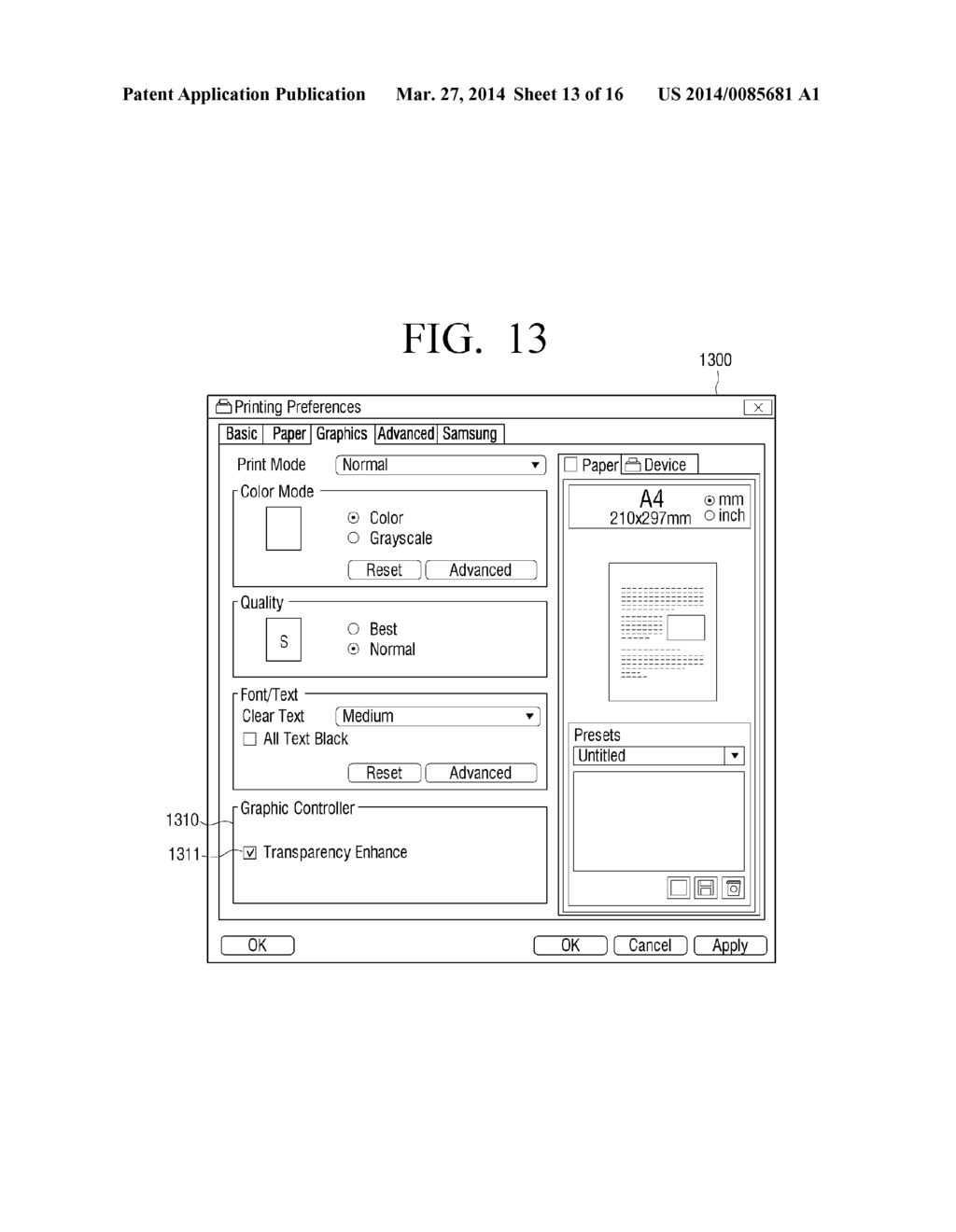 PRINT CONTROLLING APPARATUS, IMAGE FORMING APPARATUS, METHOD OF     CONTROLLING PRINT, METHOD OF IMAGE FORMING AND COMPUTER-READABLE     RECORDING MEDIUM - diagram, schematic, and image 14