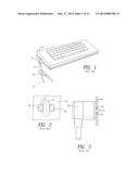 COMPUTER SECURITY LOCK FOR TRAPEZOIDAL SECURITY SLOT diagram and image