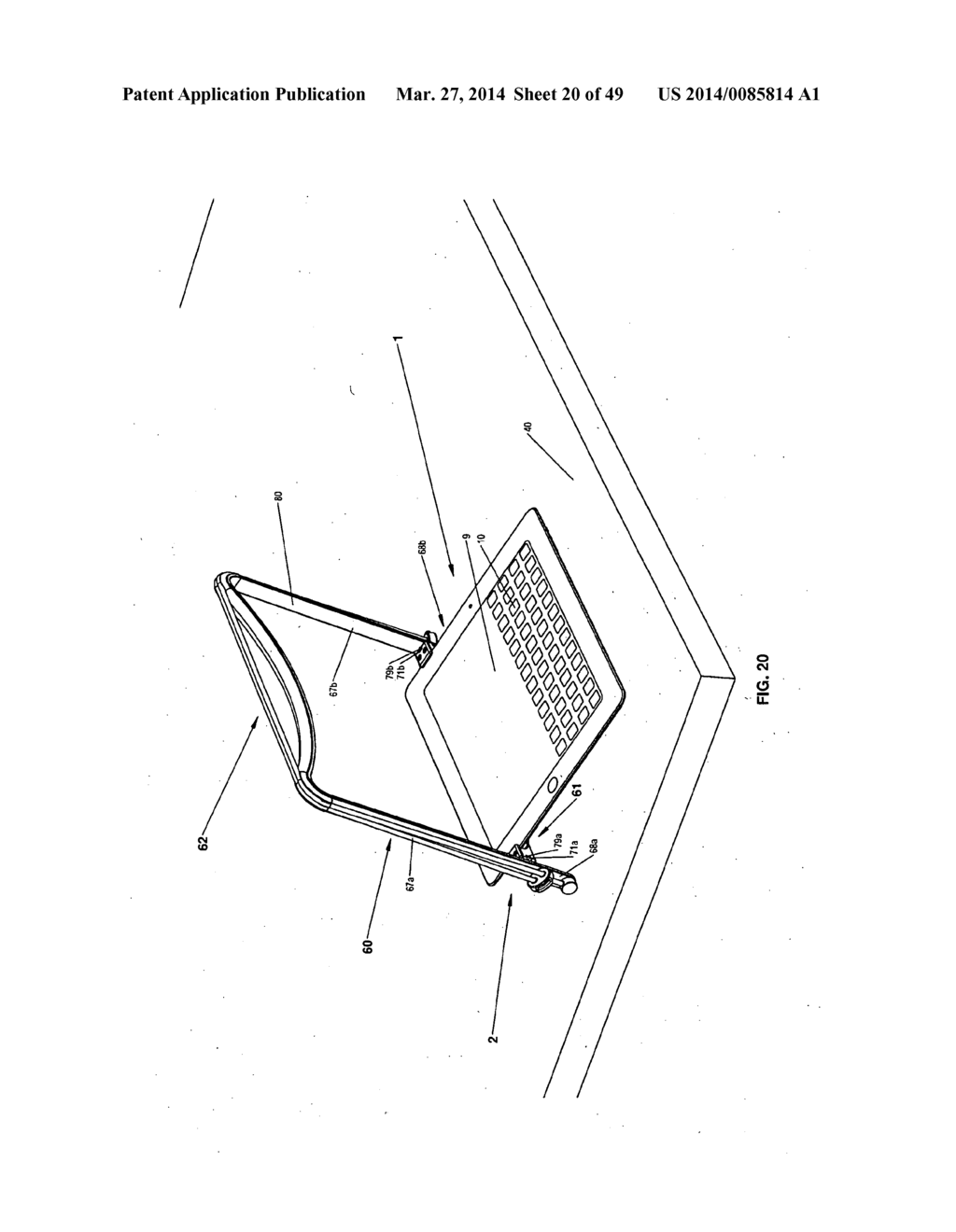 Portable Computer Support - diagram, schematic, and image 21