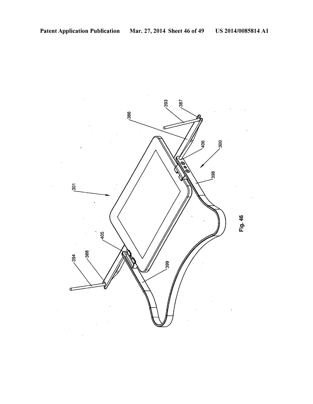 Portable Computer Support - diagram, schematic, and image 47