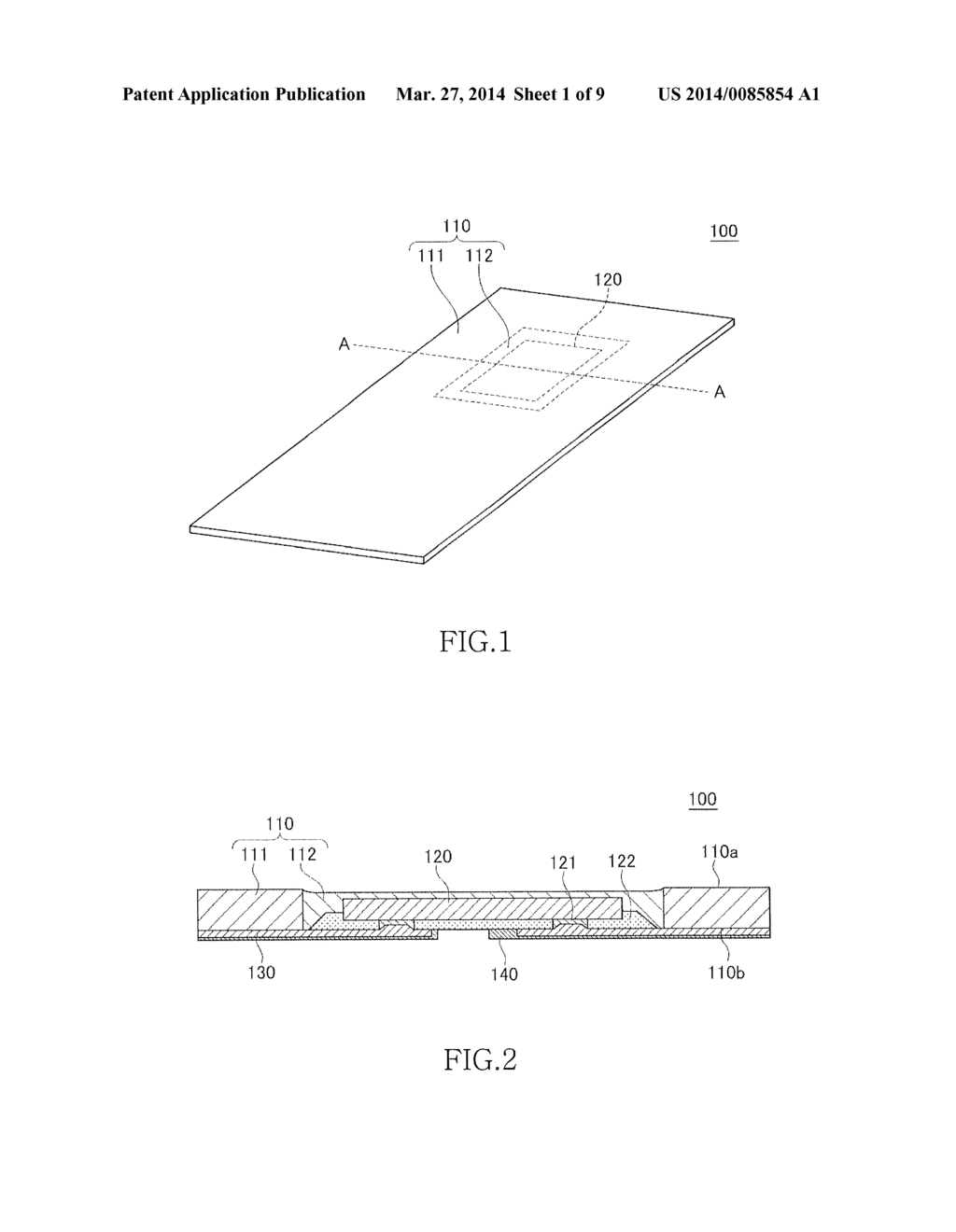 CIRCUIT BOARD INCORPORATING SEMICONDUCTOR IC AND MANUFACTURING METHOD     THEREOF - diagram, schematic, and image 02