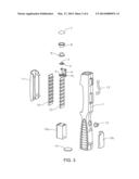 HANDHELD WORK LIGHT INCLUDING ADJUSTABLE LIGHT FOCUSING OR SCATTERING     MECHANISM diagram and image