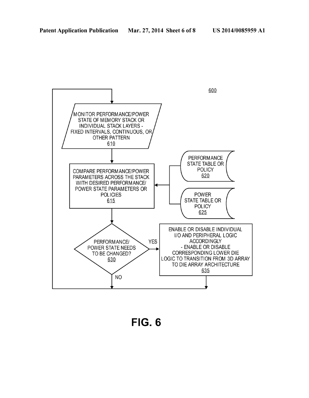 3D MEMORY CONFIGURABLE FOR PERFORMANCE AND POWER - diagram, schematic, and image 07