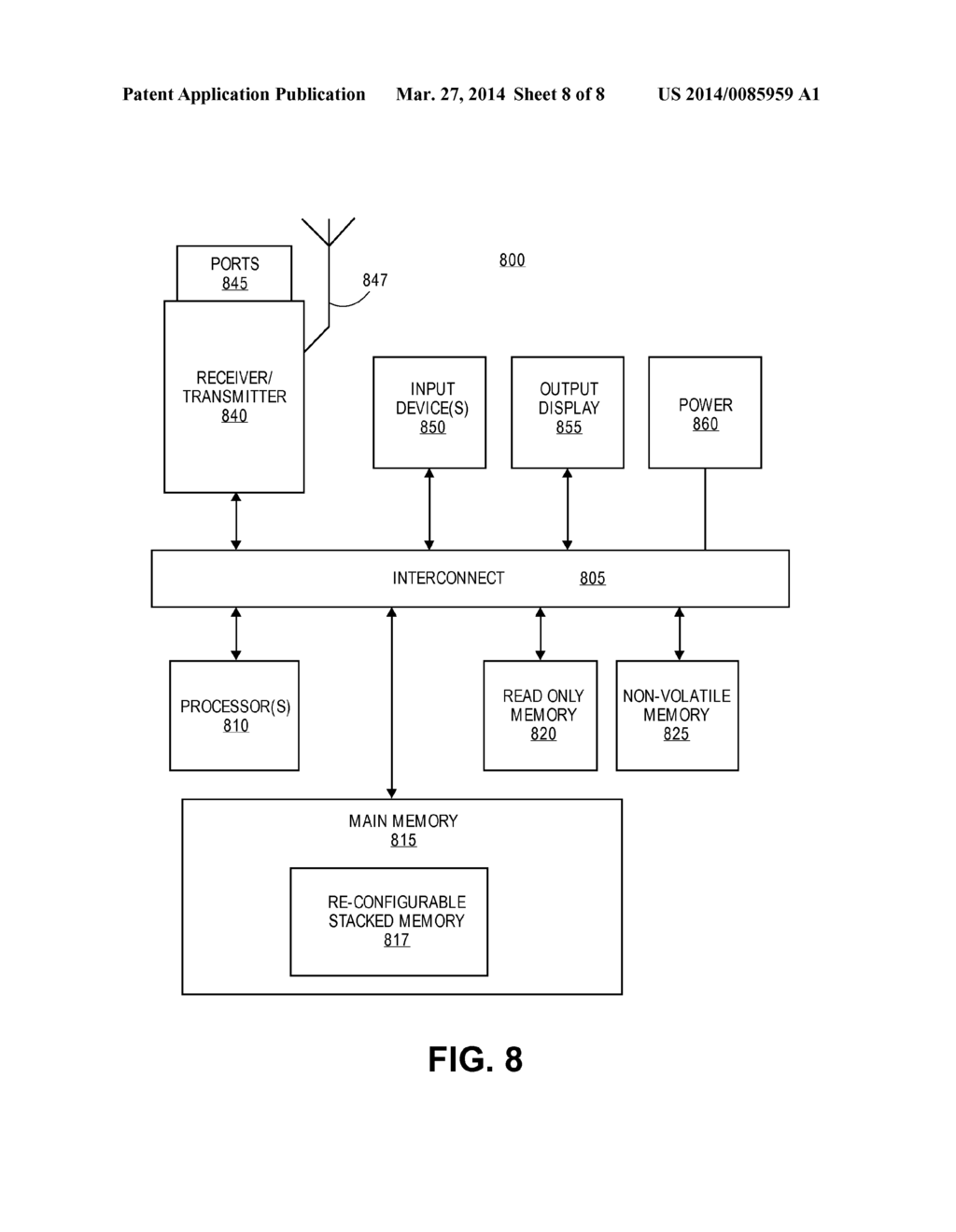 3D MEMORY CONFIGURABLE FOR PERFORMANCE AND POWER - diagram, schematic, and image 09