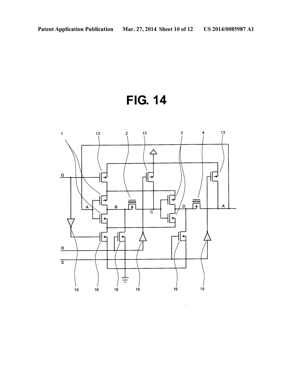 SEMICONDUCTOR MEMORY CIRCUIT - diagram, schematic, and image 11