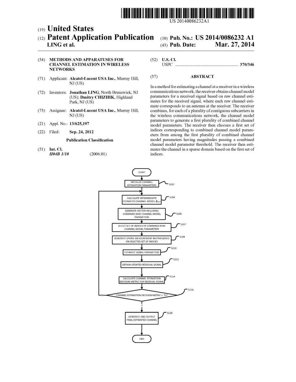 METHODS AND APPARATUSES FOR CHANNEL ESTIMATION IN WIRELESS NETWORKS - diagram, schematic, and image 01